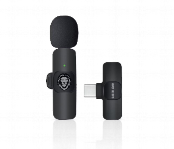 Green Lion Solo Wireless Microphone With Adaptive Noise Reduction Front View - ID 7149775