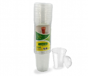 Express Delivery - Q Pac Plastic 16 Oz Clear Pet Cups  With Dome Lid 1X50 Pieces  Pcp16D50 - ID 7149857