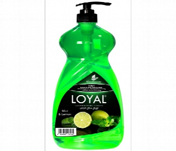 Express Delivery - Loyal Dishwashing  Liquid Mint And Lemon 1500Ml Green - ID 7149902