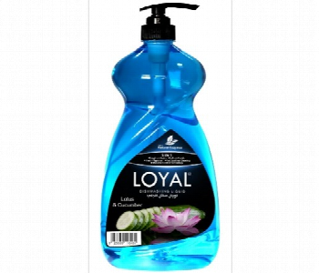 Express Delivery - Loyal Dishwashing  Liquid Lotus  And Cucumber 1500Ml Blue - ID 7149905