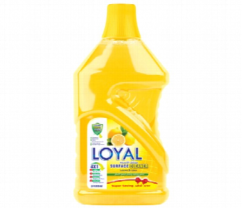 Express Delivery - Loyal Surface Cleaner Lemon 2400Ml Yellow - ID 7149960