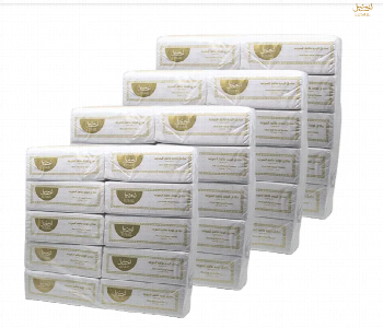Express Delivery - Facial Tissue Lusail Ultra Soft 2 Ply 1 X 40 Piece  Ftlus1X140 - ID 7150061