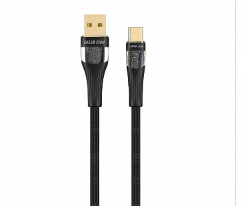 New Arrivals For Green Lion Transparent Cable Usb A To Usb C  Black - ID 7150079