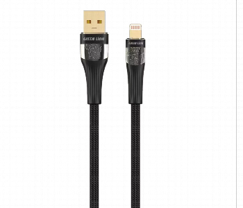 New Arrivals For Green Lion Transparent Cable Usb A To Lightning Black - ID 7150080