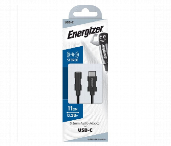 Energizer Audio Jack Usb Type C Audio Adapter Front View - ID 7150111