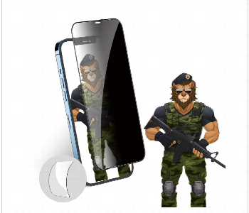 New Arrivals For Green Lion 3D Privacy Glass Screen Protector For Iphone 11 Pro - ID 7150145
