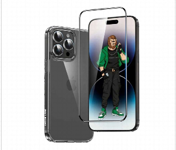 Express Delivery - Green Lion 4 In 1 Defender Pack For Iphone 15 Pro - ID 7150164
