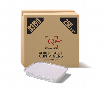 Express Delivery - Q Pac Aluminum Container 83190  1X250 Pieces   Ac83190Whosale - ID 7150195