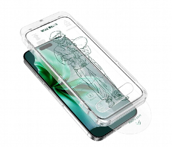 New Arrivals For Green Lion Picasso 3D Glass With Alignment Tray For Iphone 16 Plus - ID 7150217