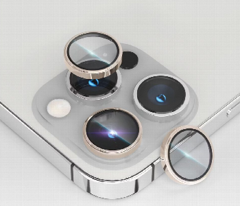 Express Delivery - Levelo Lucent Trio 9H Camera Lens Protector Ip14 Pro Or 14 Pro Max  Gold - ID 7150419