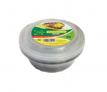 Q Pac Micro Black Base Round  32 Ind 1X150 Pieces  Mbro32Indwhs Front View - ID 7150433