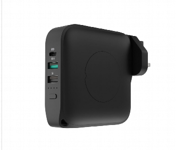 Express Delivery - Powerology Magsafe Wall Charger 10000Mah Pd 20W Black - ID 7150435