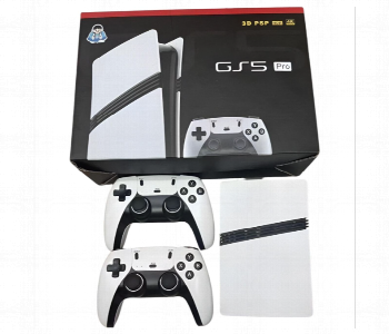 Express Delivery - Gs5 Pro 4K 3D Wireless Game Console With Dual Joysticks Built In Retro Games - ID 7150505