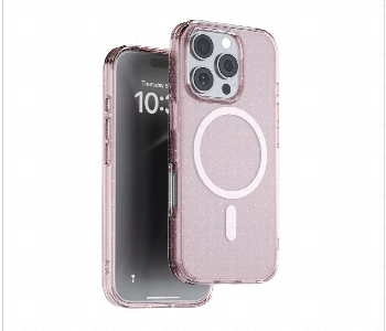 Express Delivery - Green Lion Glitter Magsafe Case For Iphone 16 Pro Max  Pink - ID 7150549