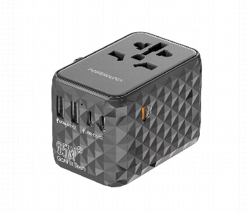 New Arrivals For Powerology 65W Pd Universal Multi Port Travel Adapter Gray - ID 7150554