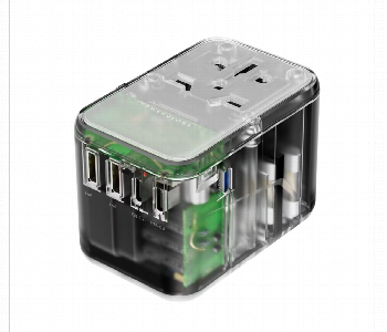 New Arrivals For Powerology 65W Pd Universal Multi Port Travel Adapter Transparent - ID 7150556