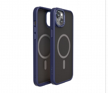Express Delivery - Levelo Magsafe Kayo Iphone 14 Plus Matte Back Case  Blue Or Blue - ID 7150573