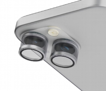 Express Delivery - Levelo Lucent Duo 9H Camera Lens Protector Ip15 Or 15 Plus  Silver - ID 7150619