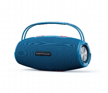 Powerology Phantom Wireless Bluetooth Speaker Navy Blue Front View - ID 7150638