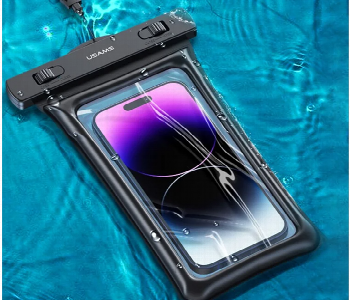 New Arrivals For Usams Waterproof Pouch Universal 7 Inch Waterproof Case Dry Bag Ipx8 10M Underwater Phone Protector Pink - ID 7150692
