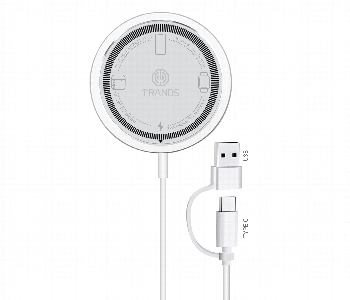 Express Delivery - 3 In 1 Wireless Charger With 2 In 1 Cable - ID 7150726