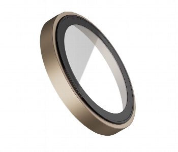 Levelo Trio Lens Protector For Iphone 16 Pro Or Pro Max Desert Rose Gold Front View - ID 7150741