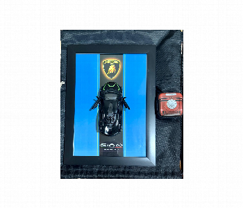 Express Delivery - 3D Model Car Frame Interactive Display Wall Decor With Openable Doors Black - ID 7150806