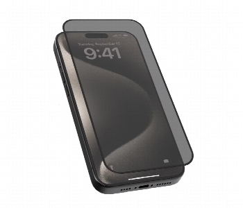 Express Delivery - Levelo 3D Resin Glue High Silicone Aluminum Glass Privacy Screen Protector For Iphone 16 Pro - ID 7150856