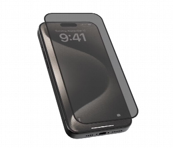 Express Delivery - Levelo 3D Resin Glue High Silicone Aluminum Glass Privacy Screen Protector For Iphone 16 - ID 7150860