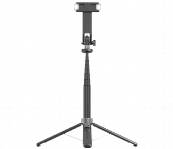 Express Delivery - Porodo Dual Lighting Selfie Stick Remote Shutter - ID 7150861