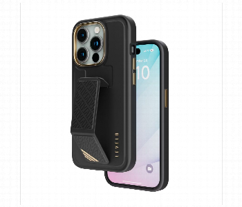 New Arrivals For Levelo Morphix Cuero Gripstand Case For Iphone 15 Pro Black - ID 7150909