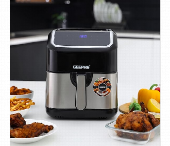 Express Delivery - Geepas Gaf37527 5L Digital Convection Air Fryer With Vortex 10 In 1 And Led Touchscreen - ID 7150915