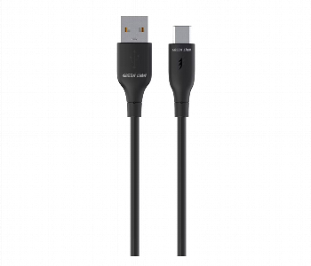 Express Delivery - Green Lion Usb A To Usb C Pvc Cable 30 Cm Black - ID 7150988