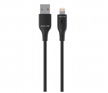 Express Delivery - Green Lion Usb A To Lightning Pvc Cable 30 Cm  Black - ID 7150989