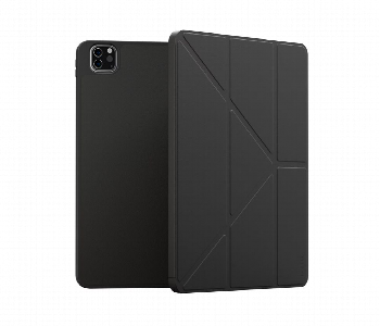 Express Delivery - Levelo Elegante Hybrid Leather Ipad Pro 11 Inch 2024 Case Black - ID 7151036