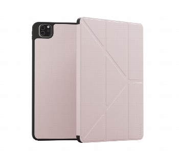Express Delivery - Levelo Elegant Hybrid Leather Case For Ipad Pro 12.9 Pink - ID 7151070
