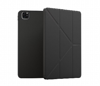 Express Delivery - Levelo Elegante Hybrid Leather Ipad Pro 11 Inch Case Black - ID 7151080