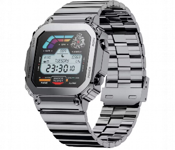 New Arrivals For Porodo Nomad Smart Watch 1.54 Inch Screen  Silver - ID 7151097