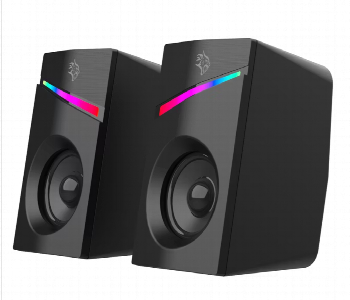 Express Delivery - Porodo Gaming Speakers Wired 1.1M Rgb Black - ID 7151126