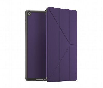 Express Delivery - Levelo Elegant Hybrid Leather Case For Ipad 10.2 2021 Purple - ID 7151133