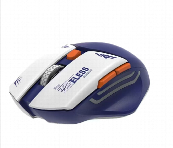 Express Delivery - Porodo Gaming Wireless Mouse Dpi 1600 Blue - ID 7151135