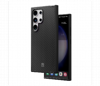 Express Delivery - Levelo Ox Carbon Case For Samsung S24 Ultra Carbon Black - ID 7151156