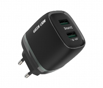 Express Delivery - Green Lion Dual Usb 12W Wall Charger With Usb A To Usb C Cable Eu - ID 7151173