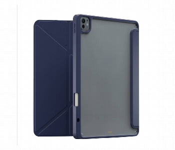 Express Delivery - Levelo Conver Clear Back Hybrid Ipad Pro 11 Inch 2024 Case Blue - ID 7151180