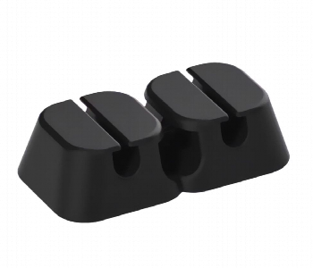 Express Delivery - Green Lion 2 In 1 Cable Organizer  Black - ID 7151185