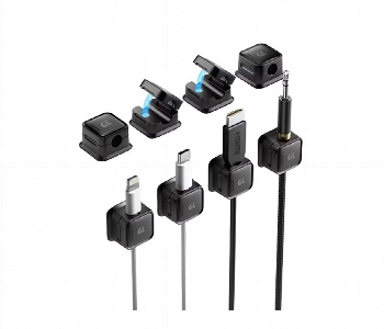 Express Delivery - Green Lion Magnetic Clip Cable Organizer - ID 7151188