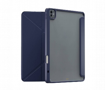 Express Delivery - Levelo Conver Clear Back Hybrid Ipad Pro 13 Inch  2024 Case Blue - ID 7151192