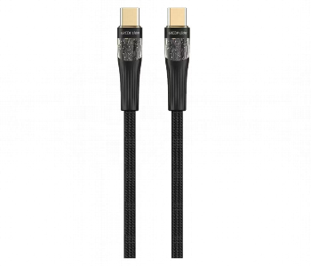 Express Delivery - Green Lion Transparent Cable Usb C To Usb C  Black - ID 7151194