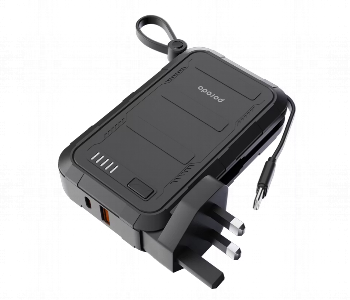 Express Delivery - Porodo 10000Mah Pps Powerbank Type C Usb A With Type C 20W And Lightning 10W Cable Uk Plug - ID 7151226