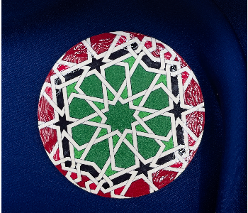 Express Delivery - Mandala Round Fridge Magnet Ot00001 - ID 7151340